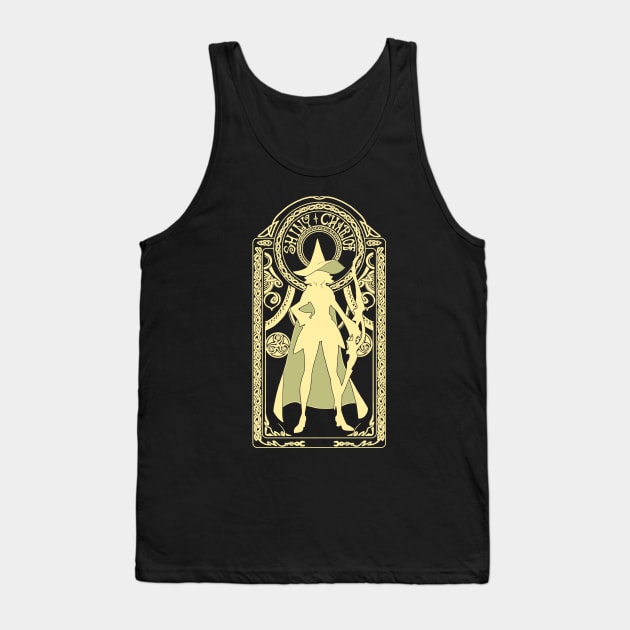 Shiny Chariot Back Card Tank Top by Adelaidelia